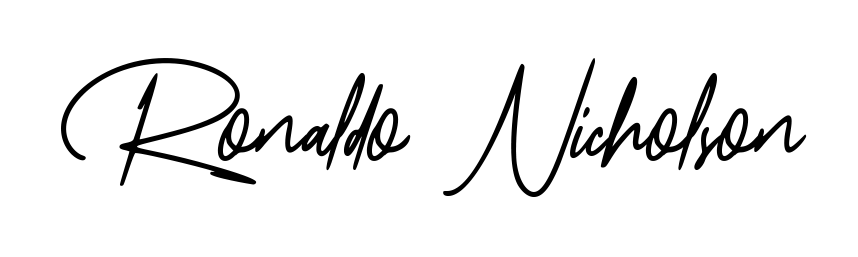 Ronaldo Nicholson Signature